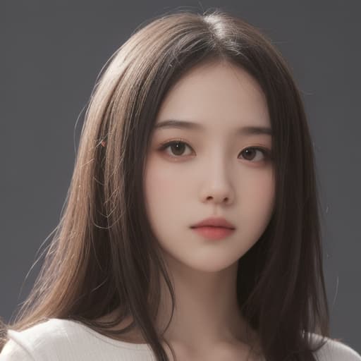  girl, best quality, solo, headshot, simple background