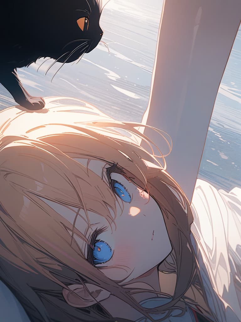  Black cat, walking cat, sideways, masterpiece, best quality,8k,ultra detailed,high resolution,an extremely delicate and beautiful,hyper detail