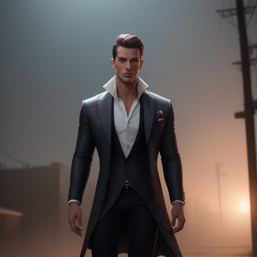  Image homme avec des corne hyperrealistic, full body, detailed clothing, highly detailed, cinematic lighting, stunningly beautiful, intricate, sharp focus, f/1. 8, 85mm, (centered image composition), (professionally color graded), ((bright soft diffused light)), volumetric fog, trending on instagram, trending on tumblr, HDR 4K, 8K