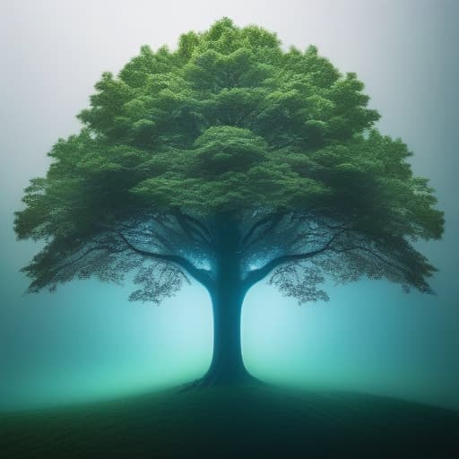  ICON LOGO STYLE, logo of a tree, green and blue, NO BACKGROUND hyperrealistic, full body, detailed clothing, highly detailed, cinematic lighting, stunningly beautiful, intricate, sharp focus, f/1. 8, 85mm, (centered image composition), (professionally color graded), ((bright soft diffused light)), volumetric fog, trending on instagram, trending on tumblr, HDR 4K, 8K