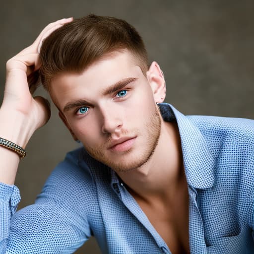 portrait+ style czech homosexual twink blonde very cute dude face