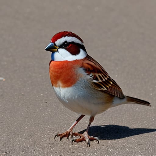  4 legs sparrow