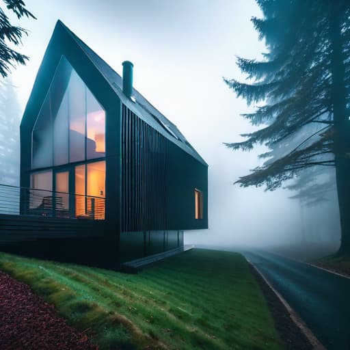 Futurestic house hd hyperrealistic, full body, detailed clothing, highly detailed, cinematic lighting, stunningly beautiful, intricate, sharp focus, f/1. 8, 85mm, (centered image composition), (professionally color graded), ((bright soft diffused light)), volumetric fog, trending on instagram, trending on tumblr, HDR 4K, 8K
