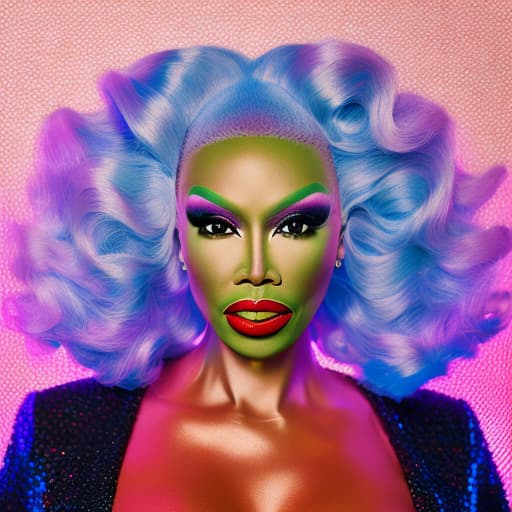 portrait+ style rupaul queer face