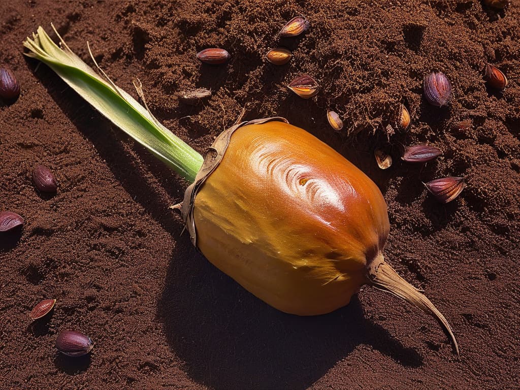  An ultradetailed, 8k resolution image of a closeup shot of a freshly cut tamarindo pod, showcasing the sticky pulp and shiny brown seeds within, against a simple, clean white background. The intricate textures of the tamarindo flesh and seeds are vividly detailed, highlighting the natural beauty of this exotic ingredient. hyperrealistic, full body, detailed clothing, highly detailed, cinematic lighting, stunningly beautiful, intricate, sharp focus, f/1. 8, 85mm, (centered image composition), (professionally color graded), ((bright soft diffused light)), volumetric fog, trending on instagram, trending on tumblr, HDR 4K, 8K