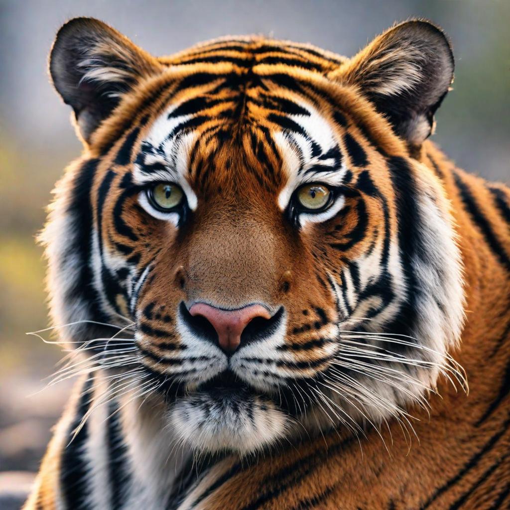  Ojo de tigre listo para pelear hyperrealistic, full body, detailed clothing, highly detailed, cinematic lighting, stunningly beautiful, intricate, sharp focus, f/1. 8, 85mm, (centered image composition), (professionally color graded), ((bright soft diffused light)), volumetric fog, trending on instagram, trending on tumblr, HDR 4K, 8K