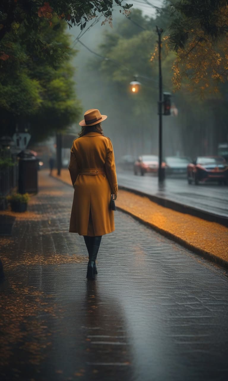  cinematic film still "Gloomy weather outside, realistic and beautiful photo of a rainy day in summer." . shallow depth of field, vignette, highly detailed, high budget, bokeh, cinemascope, moody, epic, gorgeous, film grain, grainy hyperrealistic, full body, detailed clothing, highly detailed, cinematic lighting, stunningly beautiful, intricate, sharp focus, f/1. 8, 85mm, (centered image composition), (professionally color graded), ((bright soft diffused light)), volumetric fog, trending on instagram, trending on tumblr, HDR 4K, 8K