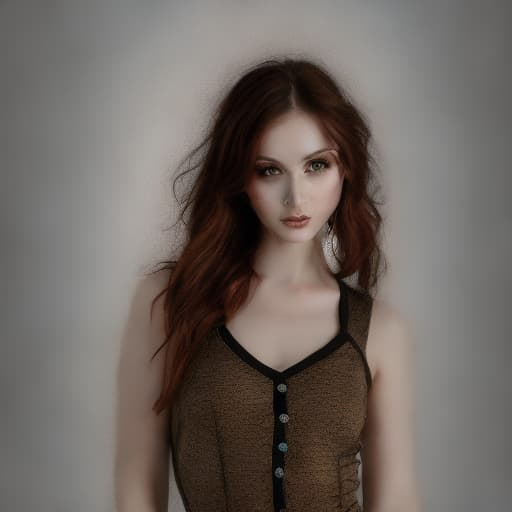 portrait+ style gorgeous gothic woman full body