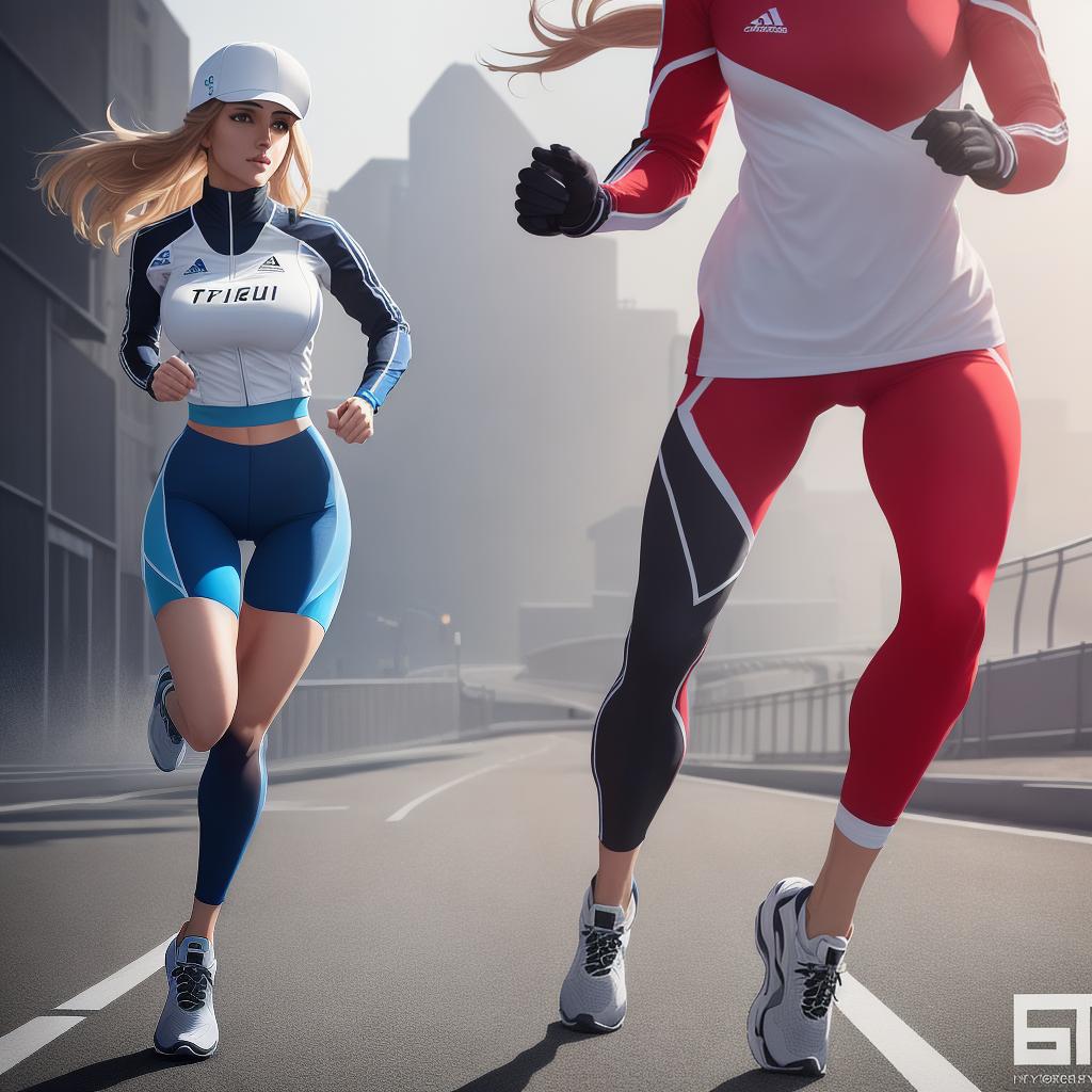  Capture the essence of speed and style in this ((masterpiece)) sportswear poster. Featuring a real person running in ((fashionable)) athletic attire, the ((high detailed)) background adds a dynamic touch. Don't miss out on the ((best quality)) 8k resolution and ((ultra-detailed)) visuals. hyperrealistic, full body, detailed clothing, highly detailed, cinematic lighting, stunningly beautiful, intricate, sharp focus, f/1. 8, 85mm, (centered image composition), (professionally color graded), ((bright soft diffused light)), volumetric fog, trending on instagram, trending on tumblr, HDR 4K, 8K