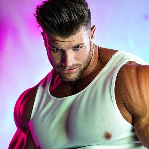 portrait+ style brian cage queer face