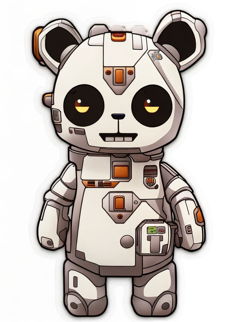 , a cute guilt robot bear, sticker, akira toriyama , white background<lora:arcana-xl:0.9380552704105101><lora:neoclassicalmasterbedroom:0.5895297976427594><lora:japanese-modern-wood-inte:0.009435480412516073><lora:envybetterhands-loco:0.35833211775159257> hyperrealistic, full body, detailed clothing, highly detailed, cinematic lighting, stunningly beautiful, intricate, sharp focus, f/1. 8, 85mm, (centered image composition), (professionally color graded), ((bright soft diffused light)), volumetric fog, trending on instagram, trending on tumblr, HDR 4K, 8K