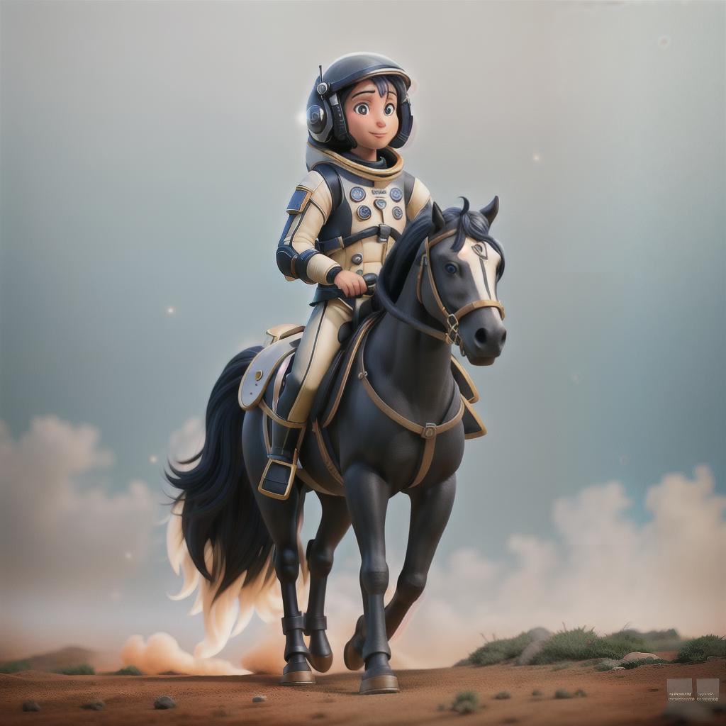  photograph of an astronaut riding a horse hyperrealistic, full body, detailed clothing, highly detailed, cinematic lighting, stunningly beautiful, intricate, sharp focus, f/1. 8, 85mm, (centered image composition), (professionally color graded), ((bright soft diffused light)), volumetric fog, trending on instagram, trending on tumblr, HDR 4K, 8K