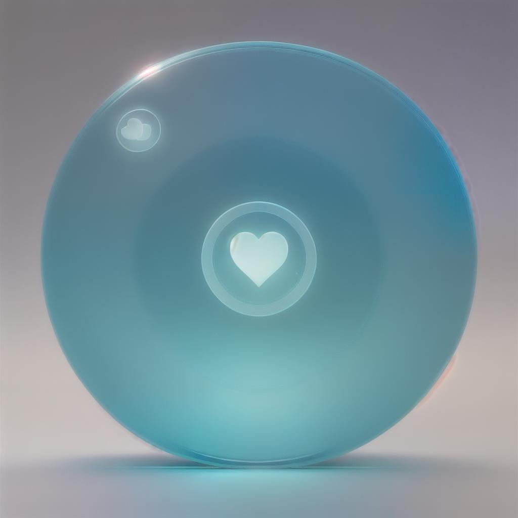  create an elegant circle circle marmol glassy box light blue glass has transparent hearts pendant in the middle with words "S" printed on it, cover beside, 3D rendering, photorealistic, 600k hyperrealistic, full body, detailed clothing, highly detailed, cinematic lighting, stunningly beautiful, intricate, sharp focus, f/1. 8, 85mm, (centered image composition), (professionally color graded), ((bright soft diffused light)), volumetric fog, trending on instagram, trending on tumblr, HDR 4K, 8K