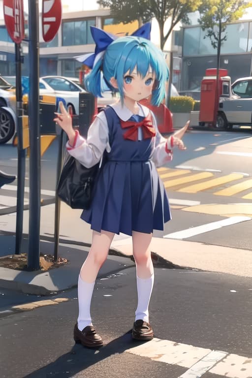  Cirno, preschool uniform