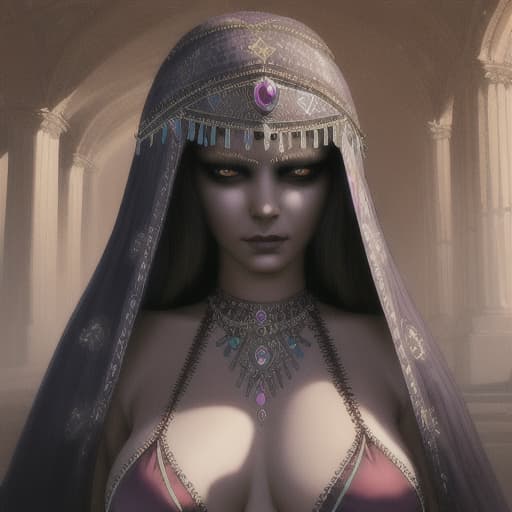  Ultra detailed digital art masterpiece, beautiful mystical woman hiding in the shadow, gypsy. detailed clothing, big realistic detailed light eyesshiny eyes, ultra scary detail, beautiful faceinbikini