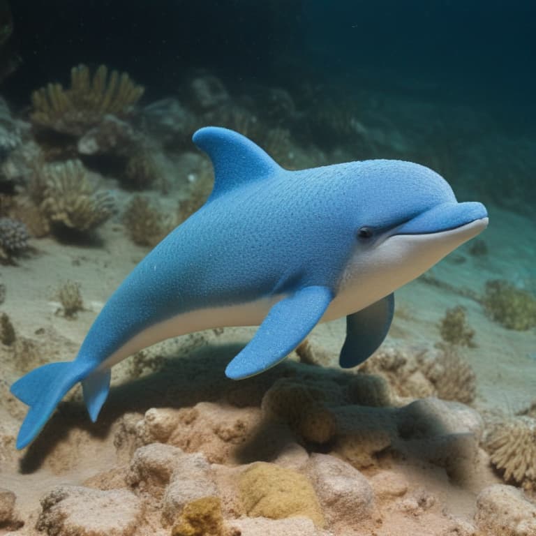 Sponge dolphin