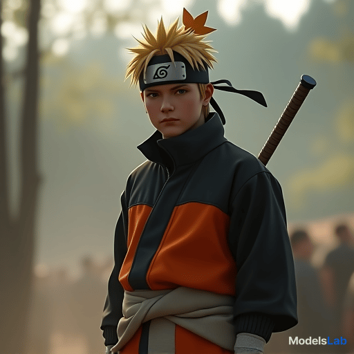  naruto hyperrealistic, full body, detailed clothing, highly detailed, cinematic lighting, stunningly beautiful, intricate, sharp focus, f/1. 8, 85mm, (centered image composition), (professionally color graded), ((bright soft diffused light)), volumetric fog, trending on instagram, trending on tumblr, HDR 4K, 8K