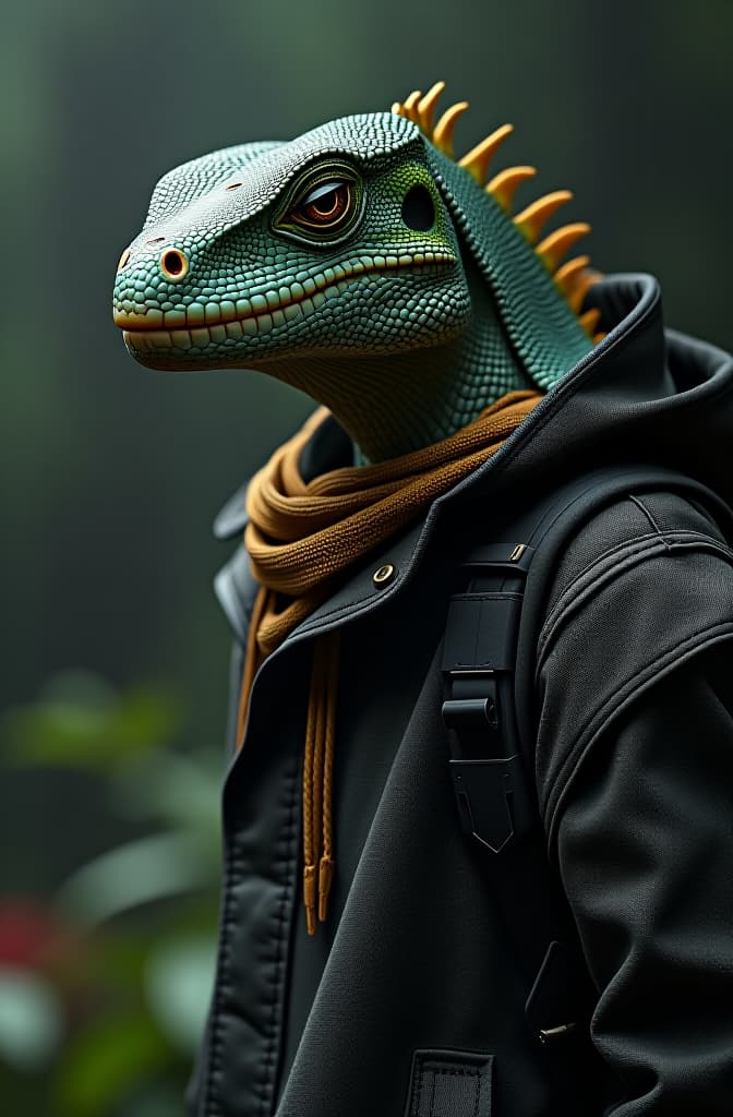  como son los reptilianos hyperrealistic, full body, detailed clothing, highly detailed, cinematic lighting, stunningly beautiful, intricate, sharp focus, f/1. 8, 85mm, (centered image composition), (professionally color graded), ((bright soft diffused light)), volumetric fog, trending on instagram, trending on tumblr, HDR 4K, 8K