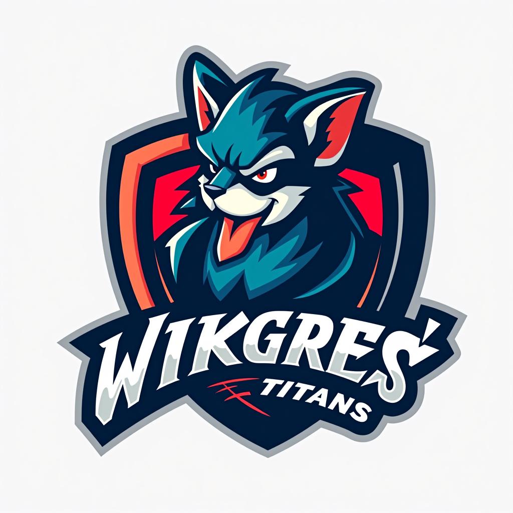  create a hockey logo for the team wikgren titans , (logo:1.15), hq, hightly detailed, 4k