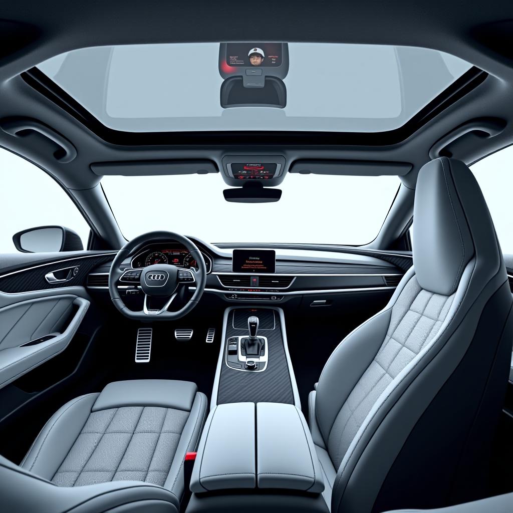  audi futuristic interior