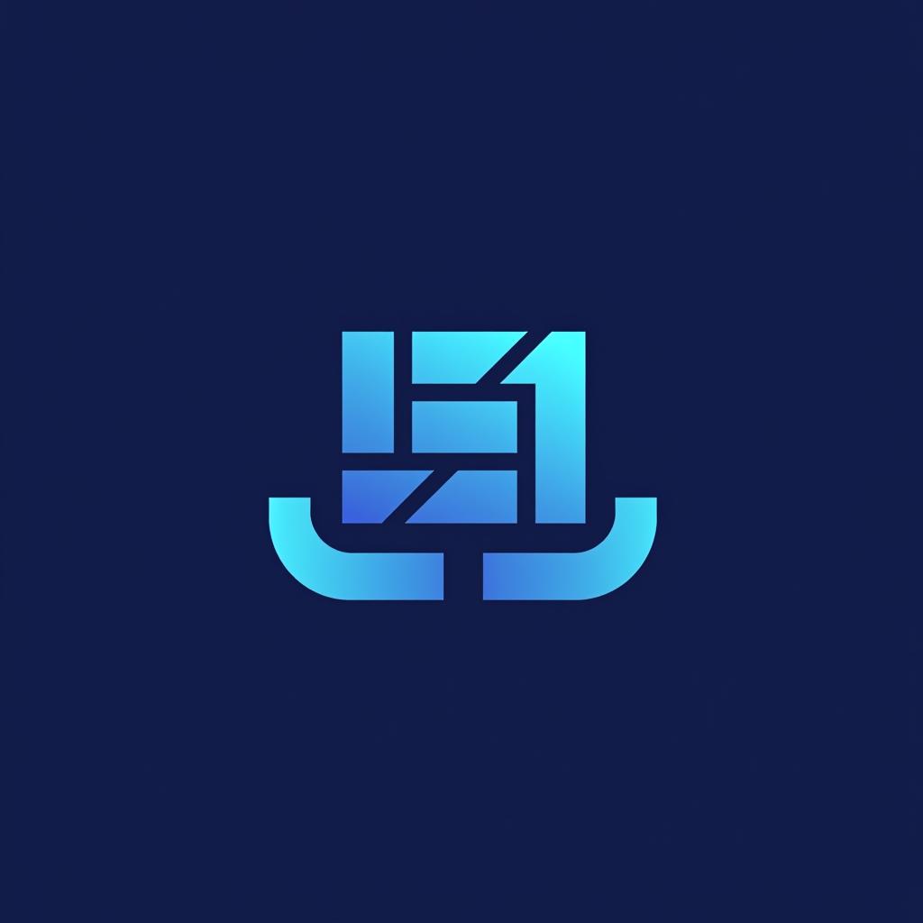  logo, (logo), professional, trustworthy, bold, clean lines, sans serif font, blue tones, simple shapes, reliable, structured