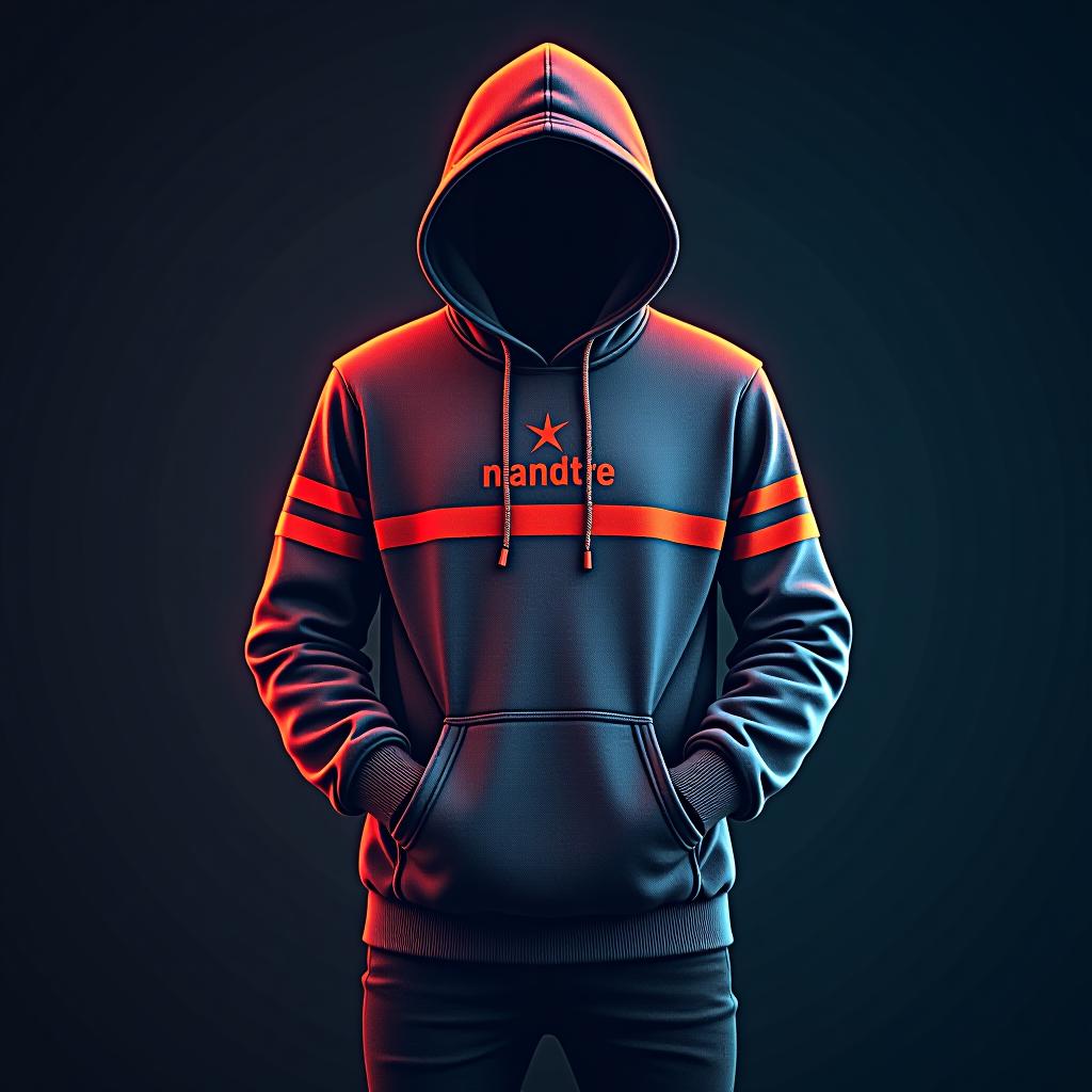  design a hoodie called exhibit, (logo:1.15), hq, hightly detailed, 4k