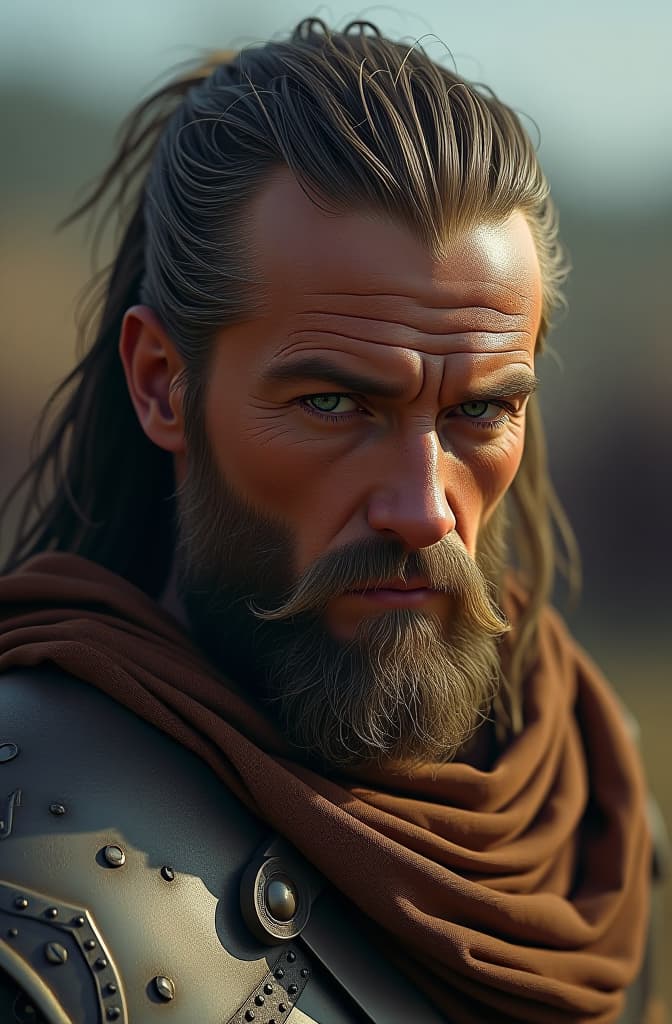  sobre la imagen poner la cara de la foto, es aquiles en la guerra de troya con armadura y espada , realistic, portrait, art by donato giancola and greg rutkowski, realistic face, digital art, trending on artstation hyperrealistic, full body, detailed clothing, highly detailed, cinematic lighting, stunningly beautiful, intricate, sharp focus, f/1. 8, 85mm, (centered image composition), (professionally color graded), ((bright soft diffused light)), volumetric fog, trending on instagram, trending on tumblr, HDR 4K, 8K