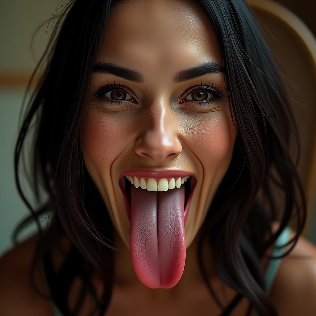  beautiful gal gadot sticking her large flat tongue fully out, sweating a lot, bo0bs and v@gina visible photo realistic, highly intricate and detailed, masterpiece, ultra high res,photography,8k resolution