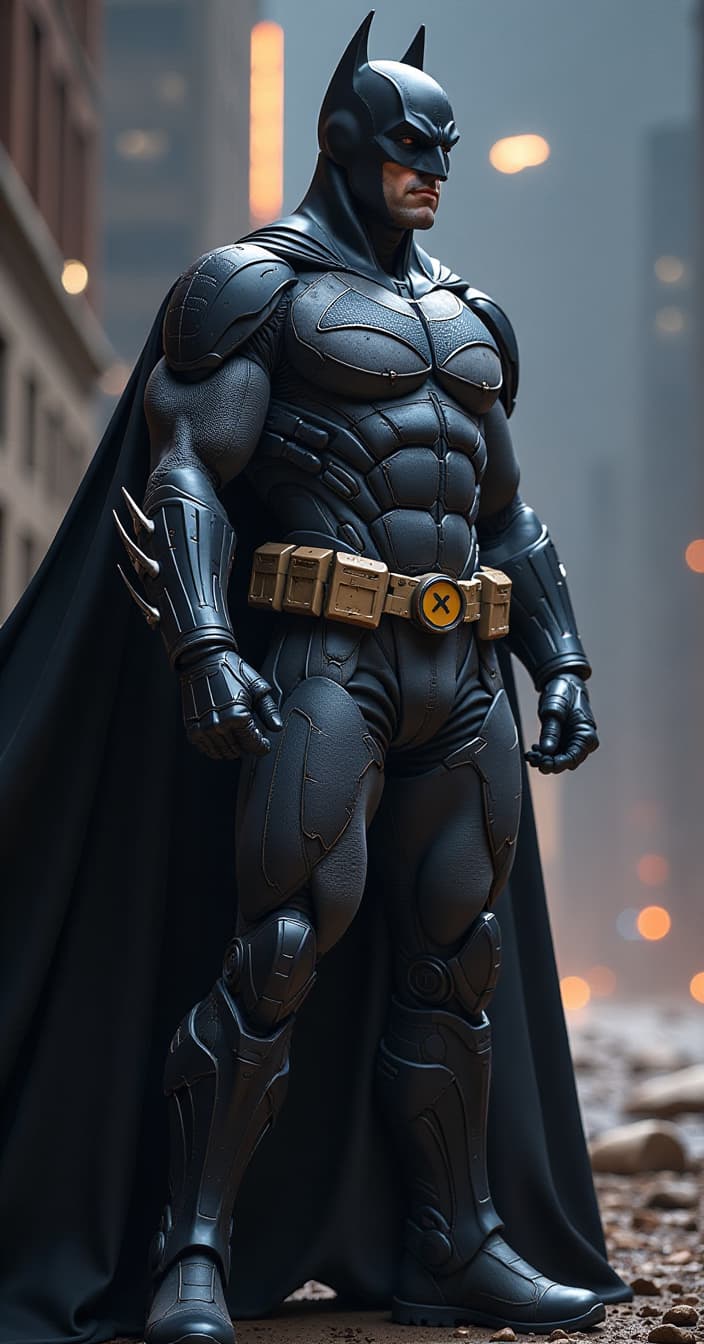  sci fi style batman . futuristic, technological, alien worlds, space themes, advanced civilizations