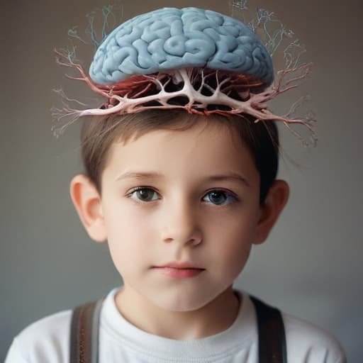 Dibújame un cerebro para que ño entienda un Niño de 8 años que sea simple con las estructuras principales