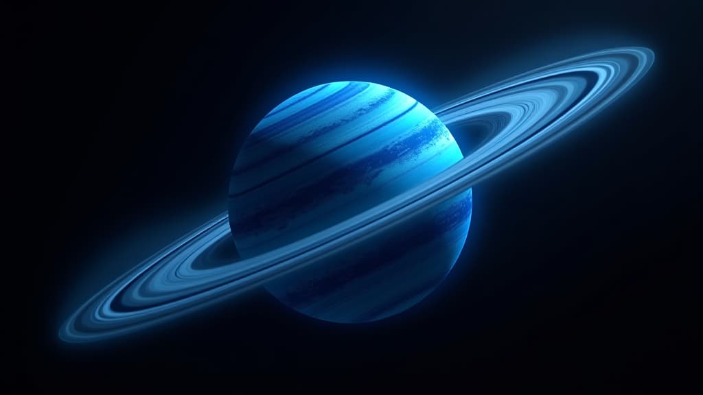  a stunning image of neptune, the distant ice giant, showcasing its vibrant blue color and swirling atmospheric patterns, set against the black void of space. hyperrealistic, full body, detailed clothing, highly detailed, cinematic lighting, stunningly beautiful, intricate, sharp focus, f/1. 8, 85mm, (centered image composition), (professionally color graded), ((bright soft diffused light)), volumetric fog, trending on instagram, trending on tumblr, HDR 4K, 8K