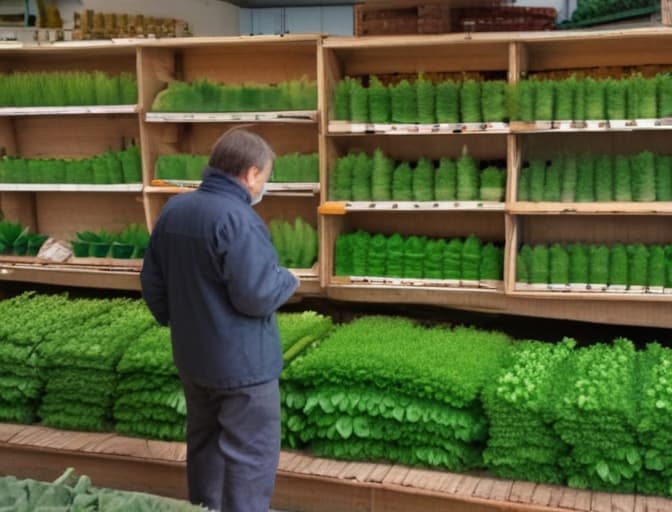 Photo of a store selling duckweed-related items