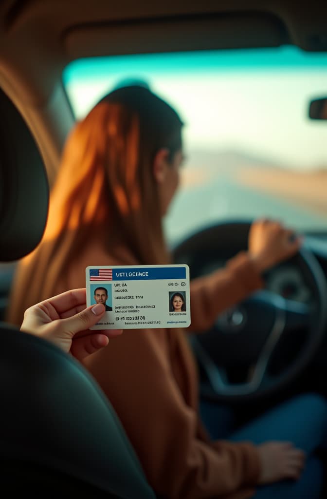  "picture of a driver holding a us license in morocco" more touristic and authentique hyperrealistic, full body, detailed clothing, highly detailed, cinematic lighting, stunningly beautiful, intricate, sharp focus, f/1. 8, 85mm, (centered image composition), (professionally color graded), ((bright soft diffused light)), volumetric fog, trending on instagram, trending on tumblr, HDR 4K, 8K