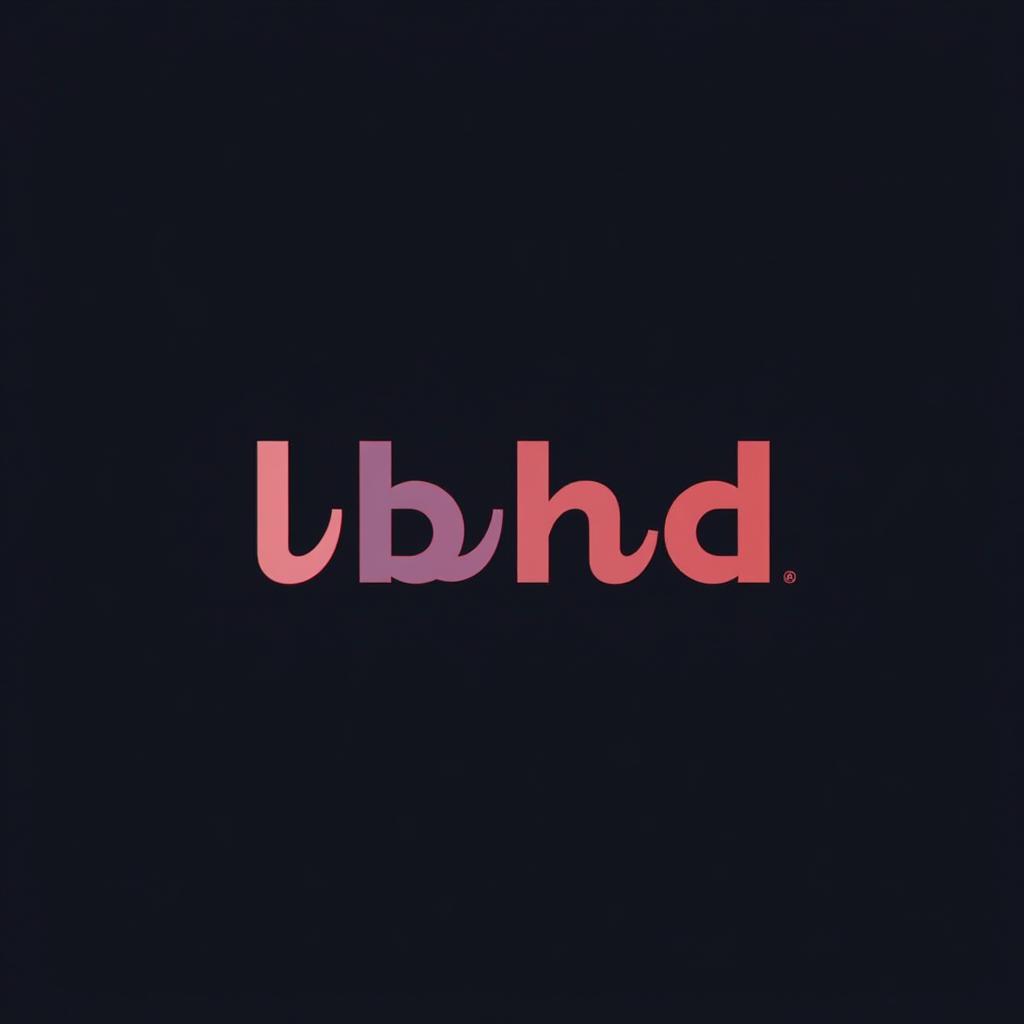  design a logo, , with the text 'lbdhd'.