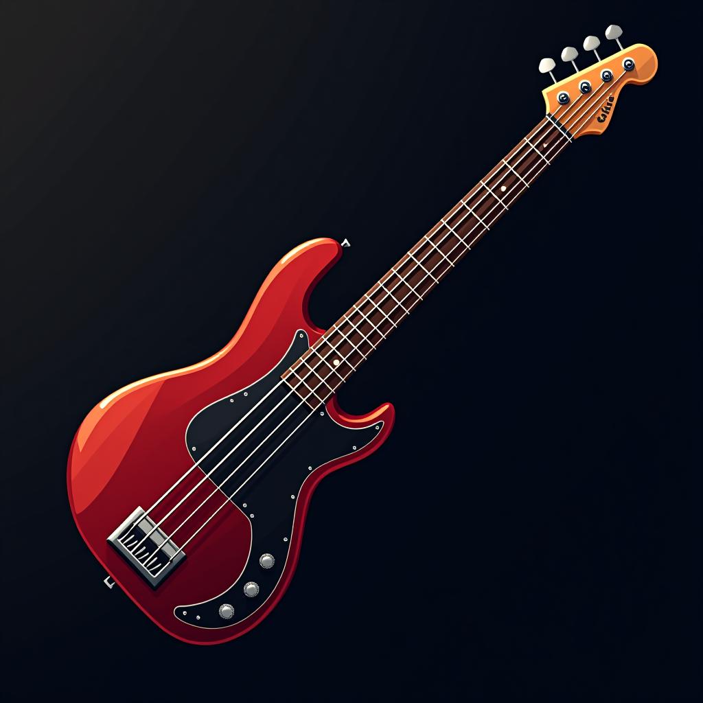  bass chord, (logo:1.15), hq, hightly detailed, 4k