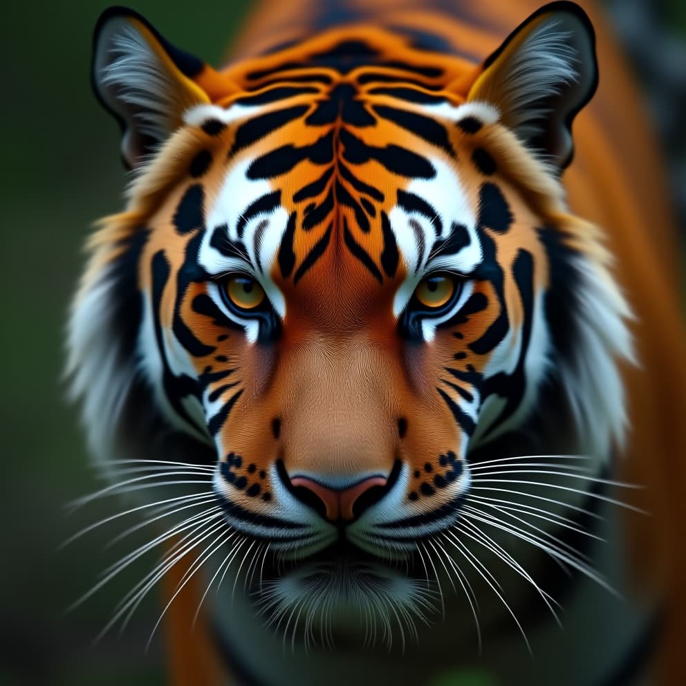  tigerhyper detail, intricate details, sharp focus, high resolution, 8k, ultra detailed, vib