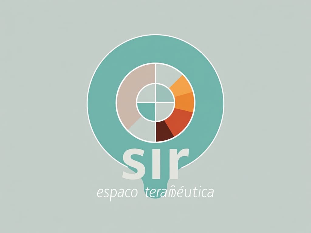  design a logo, in a abstract style. espaço de psicoterapia e psicopedagogia , with the text 'espaço terapêutico sir '.