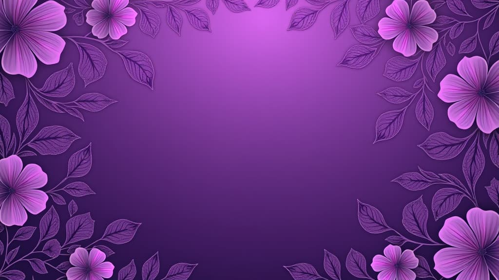  violet purple background with lace inspired floral patterns on the left side, creating an elegant and sophisticated design for a banner or poster template