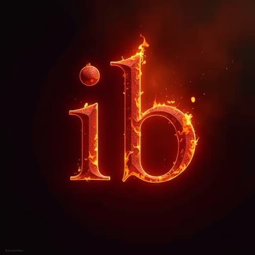  prompt for text to image api: "create a professional and sophisticated logo that encapsulates the theme of 'inferno.' the logo should be based around the initials 'ib' which represents the brand name. the design needs to steer clear of any literal fire imagery but should instead use a color palette that mirrors the intensity and heat of an inferno with shades of deep reds, oranges, and blacks. focus on creating a sleek and modern look that uses abstract shapes to hint at the inferno theme without directly depicting flames or any human figures. the logo type should be left blank to allow for versatility in branding. the overall style should be bold and impactful, yet remain clean and uncluttered to maintain a high level of professionalism." hyperrealistic, full body, detailed clothing, highly detailed, cinematic lighting, stunningly beautiful, intricate, sharp focus, f/1. 8, 85mm, (centered image composition), (professionally color graded), ((bright soft diffused light)), volumetric fog, trending on instagram, trending on tumblr, HDR 4K, 8K