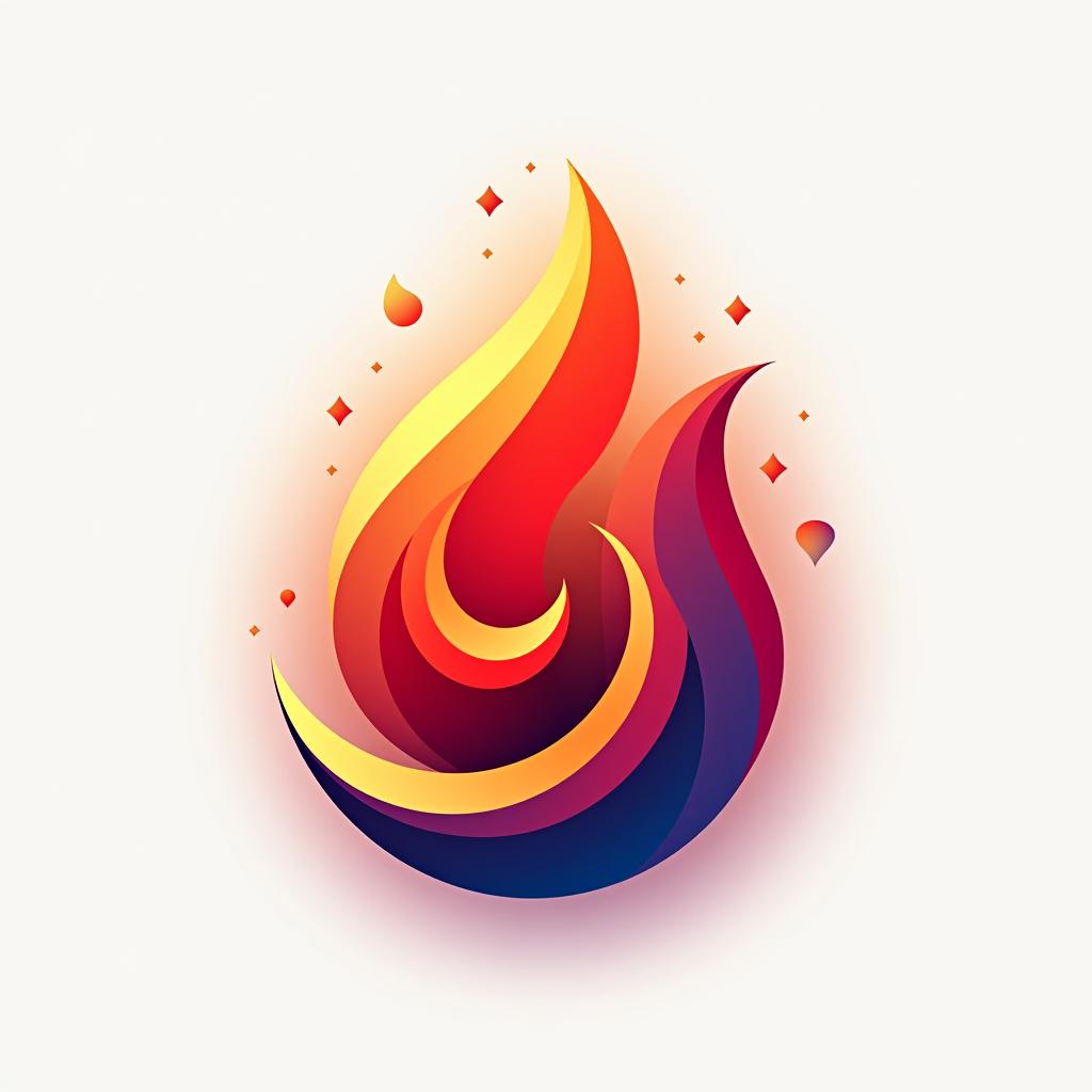  design a logo, fire icon, logo, graphics, 8k, white background, ui, ux, website