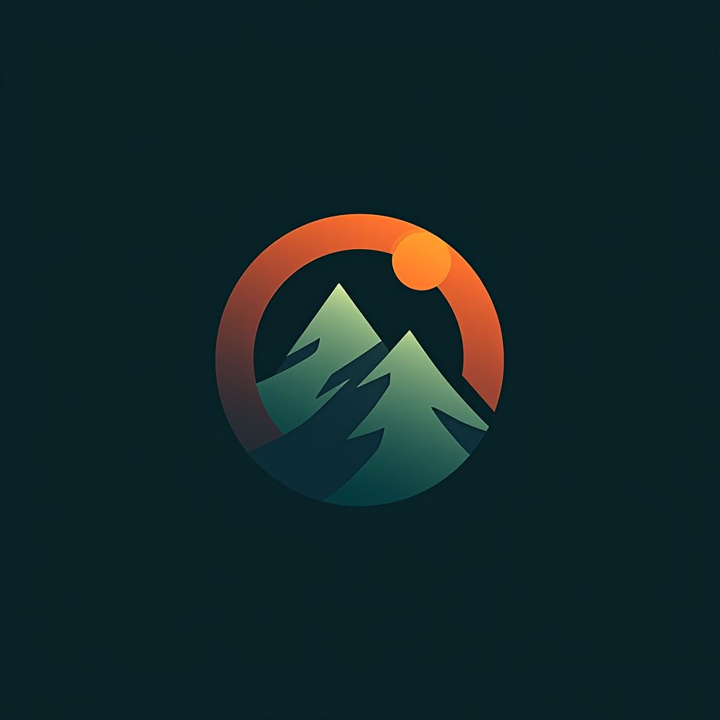  design a logo, earth logo, minimal modern style