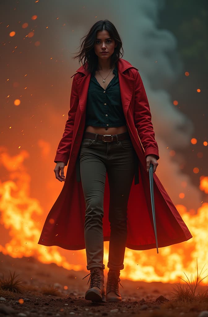  free fire 2018 hyperrealistic, full body, detailed clothing, highly detailed, cinematic lighting, stunningly beautiful, intricate, sharp focus, f/1. 8, 85mm, (centered image composition), (professionally color graded), ((bright soft diffused light)), volumetric fog, trending on instagram, trending on tumblr, HDR 4K, 8K