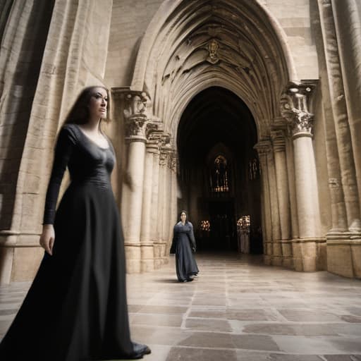 women into the catedral