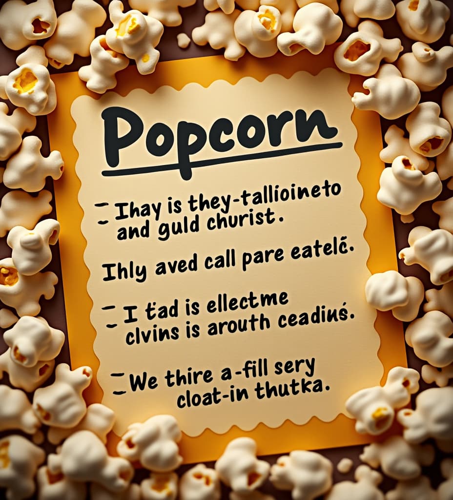  popcorn movies notes