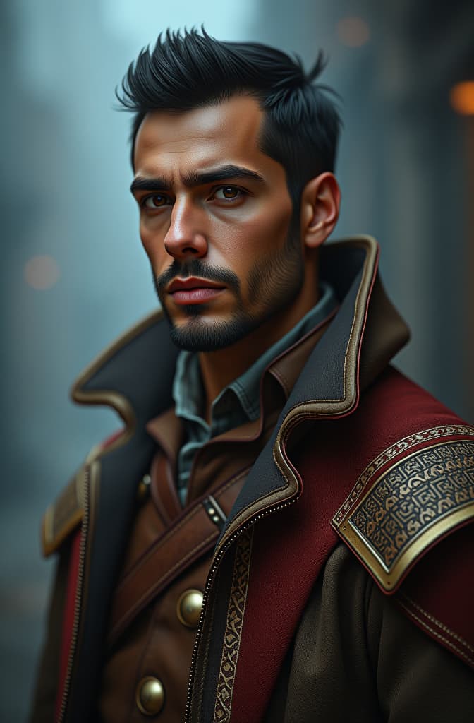  mariano eduardo de rivero sentado hyperrealistic, full body, detailed clothing, highly detailed, cinematic lighting, stunningly beautiful, intricate, sharp focus, f/1. 8, 85mm, (centered image composition), (professionally color graded), ((bright soft diffused light)), volumetric fog, trending on instagram, trending on tumblr, HDR 4K, 8K