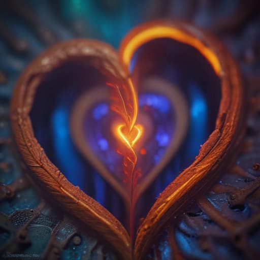 TwinFlame love in Macro Photography style