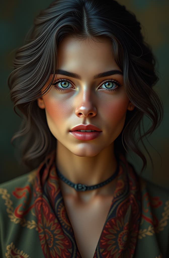  nannar é esposa fiel e dedicada , realistic, portrait, art by donato giancola and greg rutkowski, realistic face, digital art, trending on artstation hyperrealistic, full body, detailed clothing, highly detailed, cinematic lighting, stunningly beautiful, intricate, sharp focus, f/1. 8, 85mm, (centered image composition), (professionally color graded), ((bright soft diffused light)), volumetric fog, trending on instagram, trending on tumblr, HDR 4K, 8K