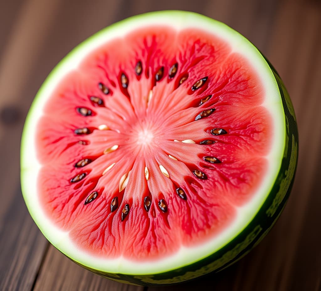  the watermelon scientifically known as citrullus lanatus displays luscious pink flesh and a sturdy green rind creating an enticing appearance in the copy space image