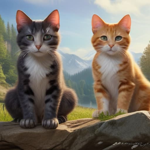 Lriesenstern aus Warrior Cats Ultra realistisch