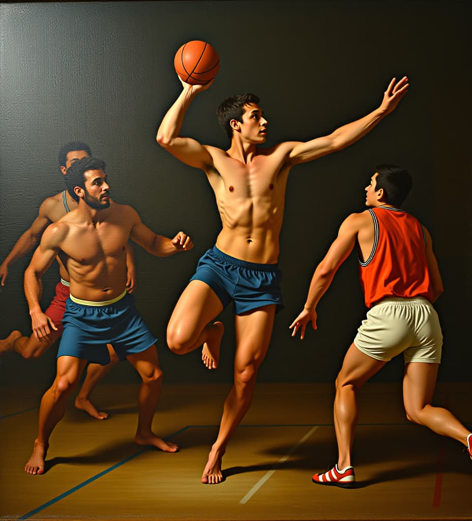  renaissance painting of sports